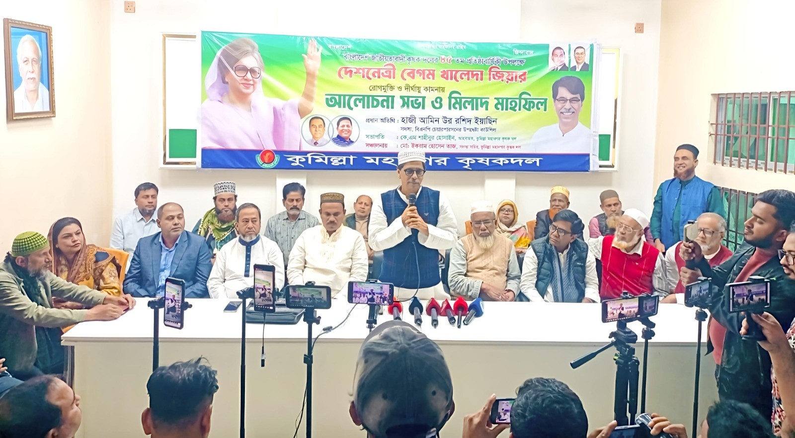 দেশ নায়ক তারেক রহমানের ৩১ দফায় কৃষকের উন্নয়ন স্পষ্ট : হাজী ইয়াছিন